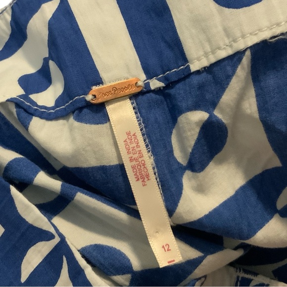 Free People Menocra wide-leg Cropped Pants Size 12 - Picture 8 of 8